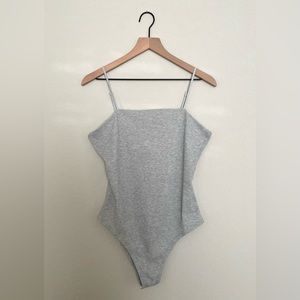 Grey bodysuit